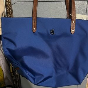 Ralph Lauren blue shoulder bag